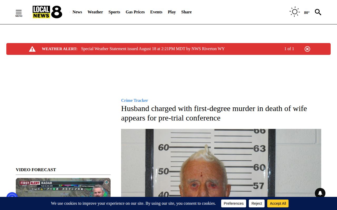 LocalNews8 KIFI regional crime tracker used for Bear Lake County news context
